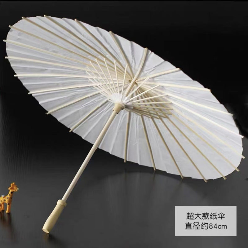 Parapluie en papier vierge diamètre 84cm