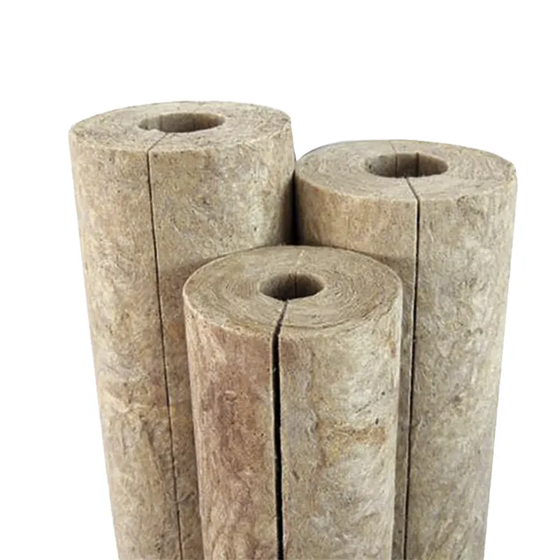 Selimut wol Mineral konduktivitas termal yang tidak mudah terbakar selimut wol batu pipa papan insulasi