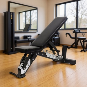 Banc de musculation réglable et pliable pour femme, chaise de fitness professionnelle de qualité commerciale, multifonctionnel, <span class=keywords><strong>inclinable</strong></span> pour exercices de musculation - Product Image 1