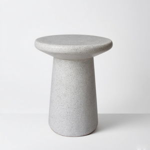 Tabouret et table d'appoint en béton contemporains respectueux de l'environnement personnalisés Design moderne du milieu du siècle Utilisation pour chambre à coucher et hôtel Origine du Vietnam - Product Image 3