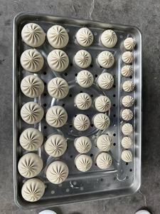 เครื่องขึ้นรูปตุ๊กตาบานบานบาร์บีคิวจีนไส้หมูเครื่องทํา momos อัตโนมัติ - Product Image 6