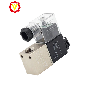 Katup <span class=keywords><strong>Pilot</strong></span> udara Solenoid 12V harga rendah pneumatik kecil 2V025 1/8In kontrol minyak tertutup normal OEM dapat disesuaikan 1 tahun - Product Image 2