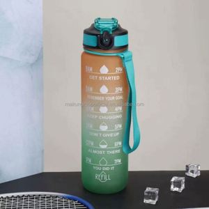 Botella de Agua Deportiva Tritan, Libre de BPA, con Logotipo Personalizado, 32oz 1000ml, Ecológica, Certificada para Uso Alimentario, Color Personalizado - Product Image 3