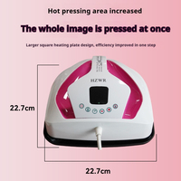 Machine de marquage à chaud portable et compacte pour l'impression de motifs, machine de marquage à chaud DIY pour la maison, machine d'impression de T-shirts