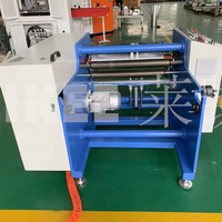 Petite machine à enrouler le papier d'aluminium à grande vitesse manuelle LK-SR450 semi-automatique
