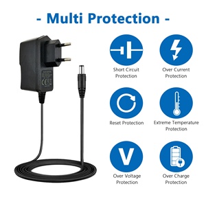 EU US UK AU AR インド対応プラグ電源アダプター 5V 6V 9V 12V <span class=keywords><strong>12.6V</strong></span> 13.5V 24V 0.5A 1A 1.5A 2A DC 6W 12W 13.5W ビデオカメラ用アダプター - Product Image 2