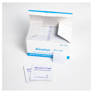 Toallitas de Preparación con <span class=keywords><strong>Alcohol</strong></span> Isopropílico al 70%, Estériles, No Tejidas, para Uso Médico, 65x30mm, Certificación CE, de Un Solo Uso - Product Image 3