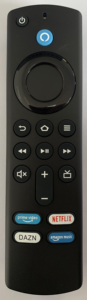 Telecomando Touch a 4 pulsanti LED per TV europeo di terza generazione per <span class=keywords><strong>Amazon</strong></span> Voice telecomando fisso con codice nero ABS telecomando privato - Product Image 2