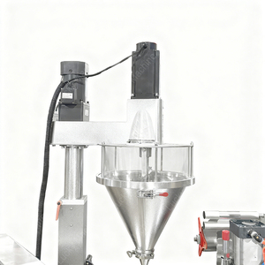High Speed Rotary <strong>Powder</strong> Filler Sealer Capper for Probiotic Cocoa Matcha <strong>Powder</strong> in Small Bottle Cup Packaging - Product Image 6