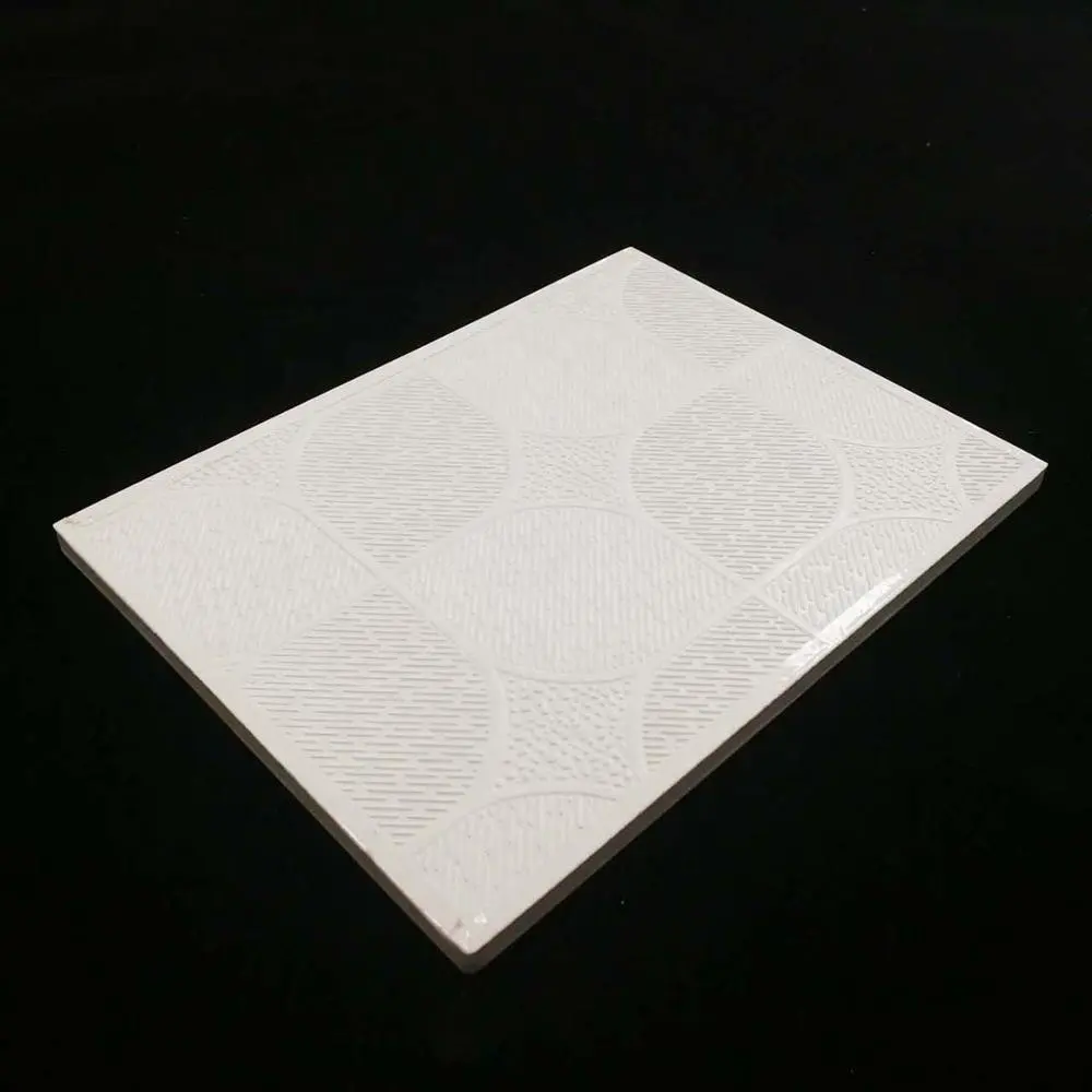 Rechteck PVC Deckenplatte Form Deckenplatte Mit Aluminium folie/PVC Gips Deckenplatte