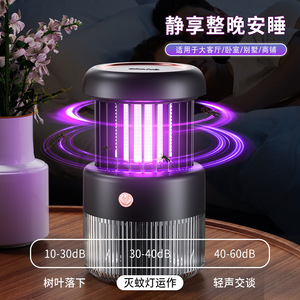 Electric Mosquito Killer Lamp UV <b>Light</b> Rechargeable <b>Plug</b> In Indoor Outdoor Abs Shell Aluminum Mesh Non Toxic - Product Image 5