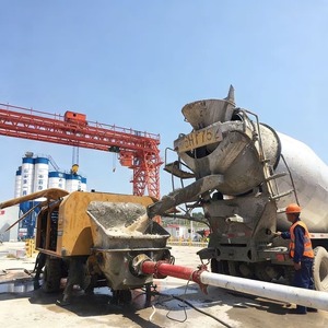 Grande pompe à béton, pompe <span class=keywords><strong>de</strong></span> livraison <span class=keywords><strong>de</strong></span> ciment <span class=keywords><strong>automatique</strong></span> pour coulage sur site - Product Image 5