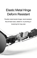 Lunettes Intelligentes W660 20MP pour Caméra HD, Traduction IA en Temps Réel, Étanchéité IP66, Chargement Magnétique, Intelligentes en Plastique