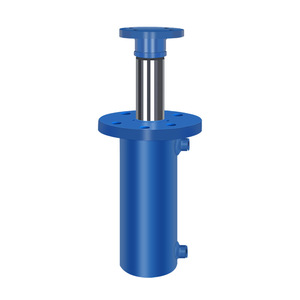 Cilindro Hidráulico 100*1500-0001 con Varilla de 80mm y Brida Delantera para Equipos de Ingeniería - Product Image 1