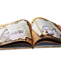 Impresión de Libros Infantiles con Tapa Dura, Papel Offset y Materiales Reciclables