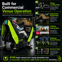 Renixsim Commercial Project Réaliste Rallye Racing Arena Motion Driving Simulator GT 05 Car Sim Racer Cockpit