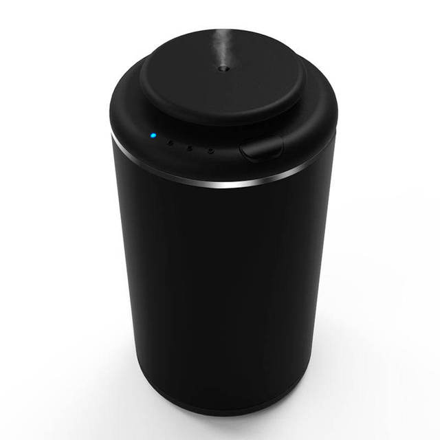 Custom Logo Portable Mini Electric USB Aromatherapy Diffuser Waterless Automatic Smart Aroma Car Oil Diffuser
