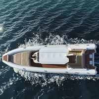 33ft 10m Aluminium Step Hull ORCA Hypalon Bateau Gonflable à Grande Vitesse
