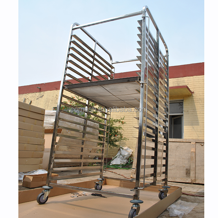 OEM Kitchen15 -32 Layers Baking Rack Trolley Bakery Tray Trolley With Wheel