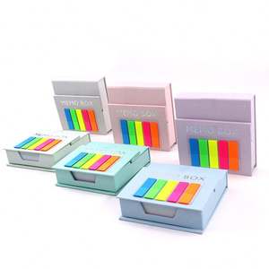 High Quality Storage Notepad Box with Colorful Sticky Notes for <b>Students</b>/office Clerks/<b>teacher</b>/staff Stationery Daily Ues <b>Gift</b> - Product Image 2