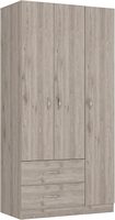 Meubles de chambre à coucher en bois sur mesure Armoire à robes avec charnières de porte Armoire à garderobe et armoire pour salle familiale