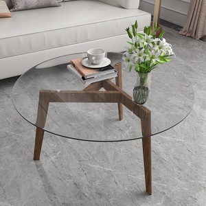 Table centrale de salon en verre, meuble de salon, table centrale en verre, avec <span class=keywords><strong>prix</strong></span> - Product Image 1