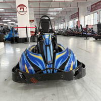Nuevo Go Kart Eléctrico Azul 2025 Mejorado para Niños, Comercial, de Alta Calidad, Seguro, Venta al por Mayor de Fábrica, Personalizable Según se Necesite