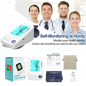 2 trên cánh tay BP màn hình với XL còng điện sức khỏe gia đình bó bao gồm thêm pin và lưu trữ trường hợp - Product Image 3