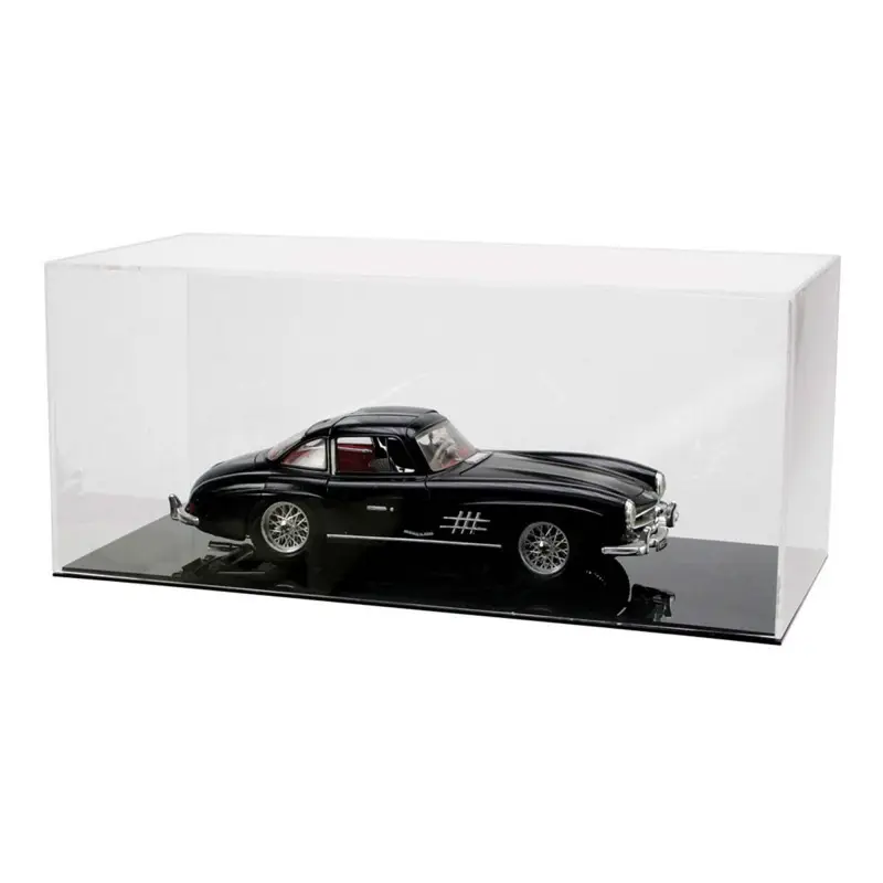 1:18 Schaal Clear Custom Acryl Model Auto Show Doos Plastic Vitrine