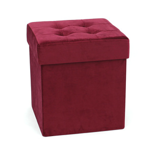 RTS Moderna di Lusso Mobili Per La Casa di Velluto <span class=keywords><strong>Pieghevole</strong></span> Ottoman di Stoccaggio <span class=keywords><strong>Poggiapiedi</strong></span> <span class=keywords><strong>Sgabello</strong></span> - Product Image 2