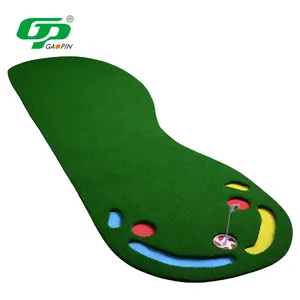 Tappetino da Golf per pratica personale a più buche, tappetino da Golf per interni, tappeto da allenamento per Putting