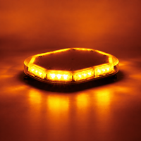 Barre lumineuse d'avertissement LED rechargeable de classe SAE 1 avec base magnétique et télécommande pour UTV, remorque, camionnette