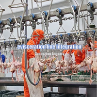 Machine de récolte des poumons sous vide en acier inoxydable 304, fournisseur en gros pour l'équipement de ligne d'abattage de volailles industriel