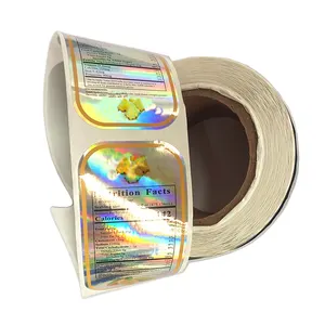 Beste Kwaliteit China Fabrikant Regenboog Glitter Hoed Holografische Holografische Sticker