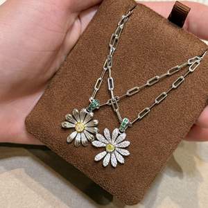 สร้อยคอเงินแท้ S925 สไตล์เกาหลี ประดับมุก ดีไซน์เรียบหรู ระดับไฮเอนด์ สไตล์ฝรั่งเศสย้อนยุค - Product Image 2