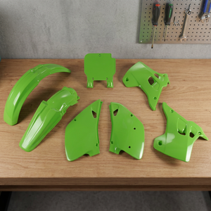 Kit de Carenado de Plástico Verde 026 para Motocicleta Kawasaki KX 125 1993-1993 - Product Image 2