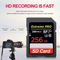 Carte Mémoire SD SanDisk Extreme Pro 200 Mo/s SDSDXXD 32 Go 64 Go 128 Go 256 Go 512 Go 1 To 4K Haute Vitesse