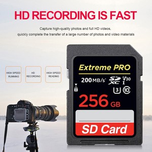 Sandiskk cực PRO SD THẺ NHỚ 200 MB/giây sdsdxxd 32GB 64GB 128GB 256GB 512GB 1TB 4K tốc độ cao SD thẻ - Product Image 5