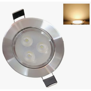 Luce calda satinata regolabile 3W LED plafoniere da incasso - Product Image 5