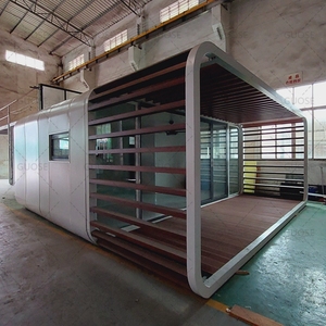 Nhà Vỏ Táo Ghép Nhiều Loại Nhà Container Phong Cách Sang Trọng Hiện Đại Nhà Lắp Ghép Cabin Táo Có Ban Công - Product Image 6
