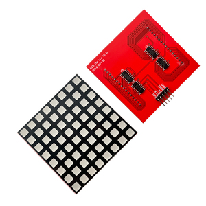 แผงไฟ LED เมทริกซ์ OKY3543 NeoPixel 8*8 ขนาด 5V แบบกำหนดแอดเดรสได้ RGB สำหรับบ้านอัจฉริยะและชุดอุปกรณ์การศึกษา - Product Image 5