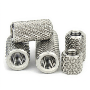 High Quality M4-M24 Steel Knurled Flanged Nuts Custom Zinc Coated Anti-Loosening Threaded <b>Fasteners</b> OEM Service - Product Image 3