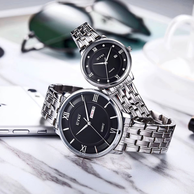 Valentines Couple Watch Fashion Top Quality Famous Brands Watch Steel Custom Women Designer Watches