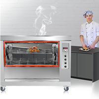 Équipement de cuisine commerciale de machine de four à rôtir électrique chinois pour la rôtisserie et le gril de poulet
