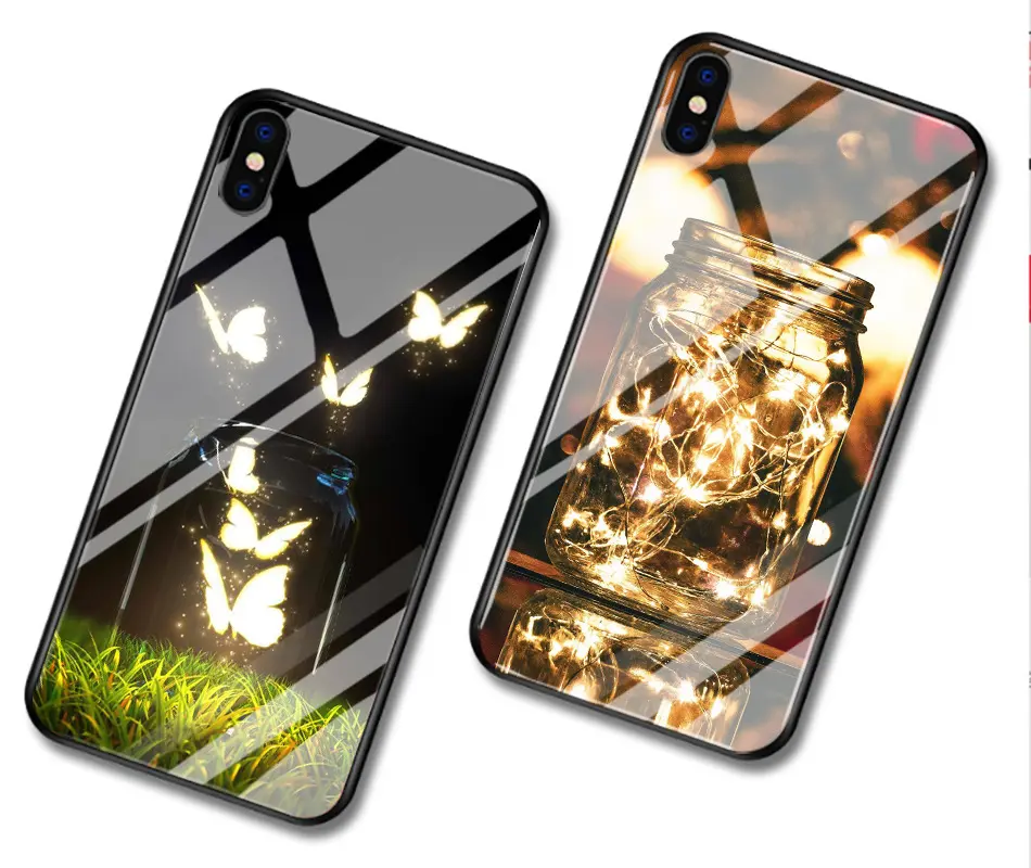Hot Selling Products Tempered Glass Phone Case Custom Print For iPhone 11 Tempered Glass Case