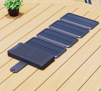 20000mah chargeur solaire portable batterie externe étanche QC3.0 batterie externe bidirectionnelle type-c sortie 18W