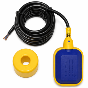 <span class=keywords><strong>Sensore</strong></span> di <span class=keywords><strong>livello</strong></span> dell'<span class=keywords><strong>acqua</strong></span> meccanico a galleggiante in gomma PP per pompe di scarico, serbatoi, cisterne, piscine, applicazioni chimiche e industriali - Product Image 1