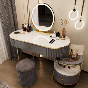Modern Vanity <strong>Mirror</strong> Dressing <strong>Table</strong> <strong>Mirror</strong> Make up <strong>Table</strong> Wood Drawer Dresser Vanity <strong>Mirror</strong> Set <strong>with</strong> <strong>Lights</strong>