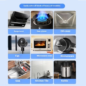 Spray detergente <span class=keywords><strong>per</strong></span> macchie di olio da cucina, formula ecologica ad azione rapida, potente <span class=keywords><strong>sgrassatore</strong></span> - Product Image 6