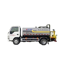 Camion-citerne à eau Isuzu 5 mètres cubes en promotion, citerne à eau de 5000 L pour l'assainissement municipal